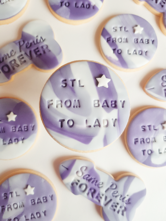 Personalised Hens Cookies