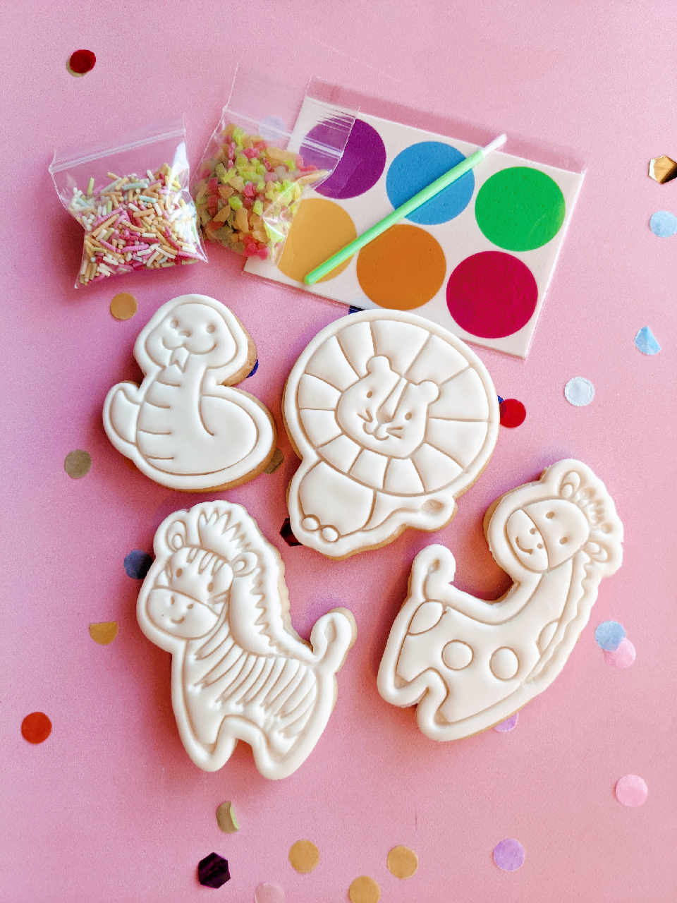 Individual Paint Your Own Cookie Packs