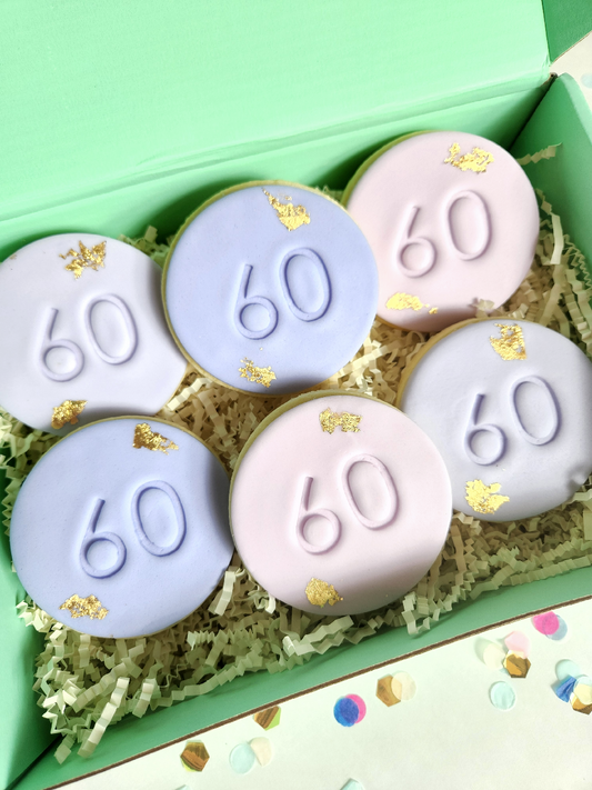 Number Birthday Cookies