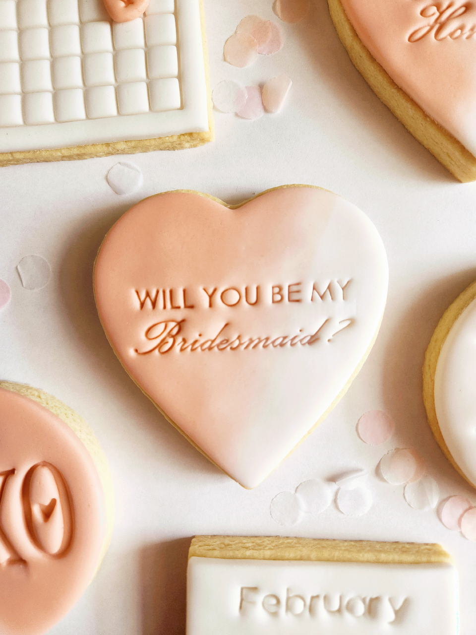 Bridal Proposal Cookie Box