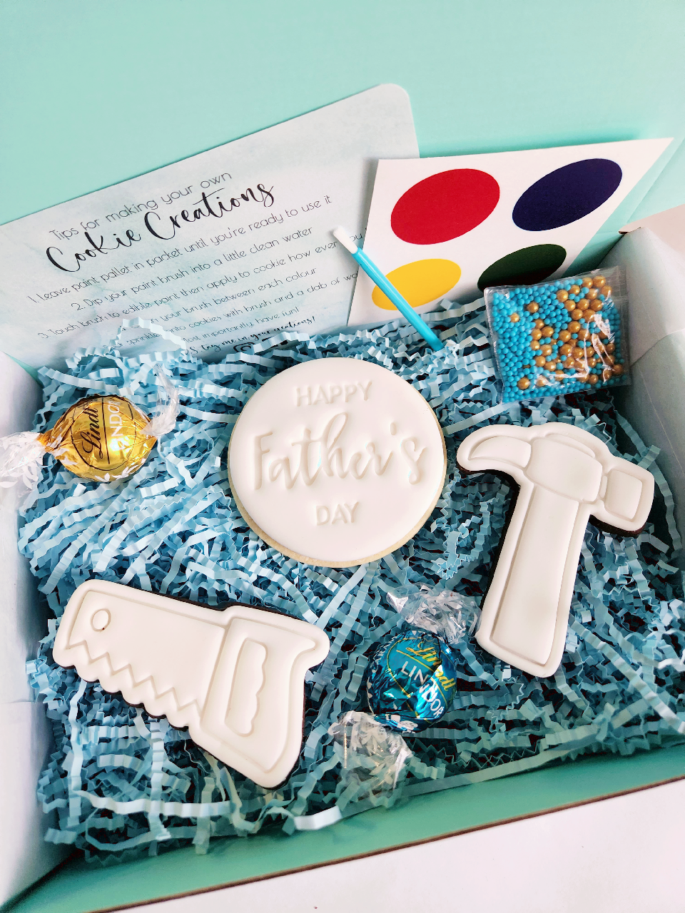 Paint Your Own Cookies Fathers Day Tool Gift Box