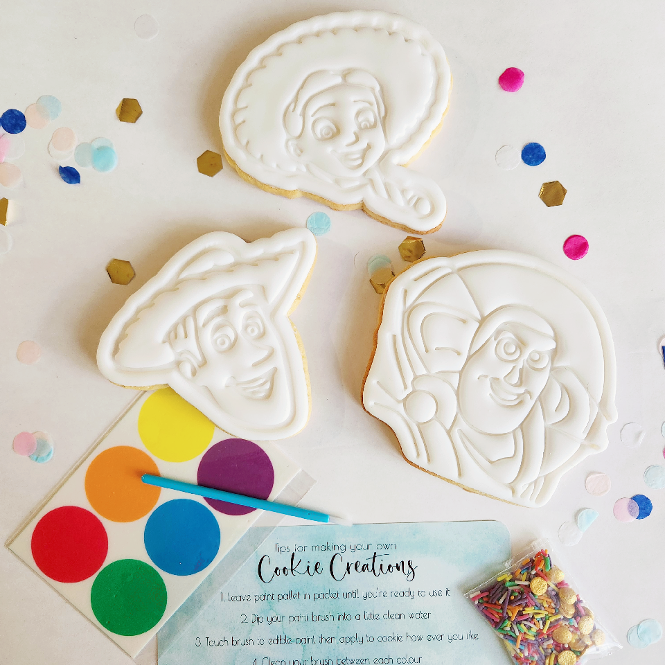 Individual Paint Your Own Cookie Packs