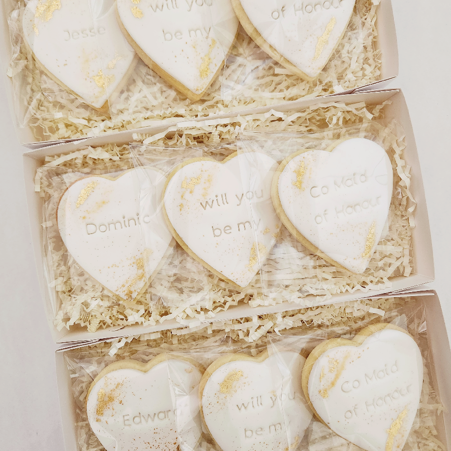 Wedding Party Proposal Gift Box